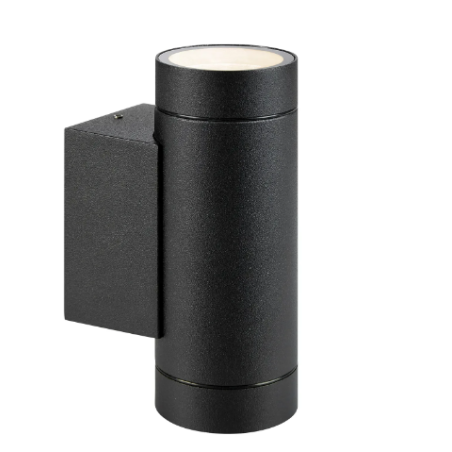 lampada da facciata a led markslojd gu10 ip44 pipe doppia 35w 230v