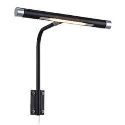 lampada da quadro led markslojd monet ip20 6w 220-240v nero [105428]