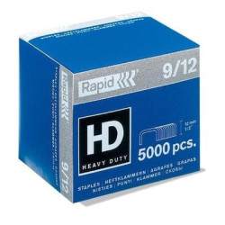 Punti cucitrice rapid 5000 punti 9/12 zincati per alti spessori [24871400]