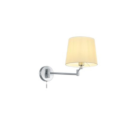 applique da parete trio lyon 60w e27 nichel opaco [209100107]