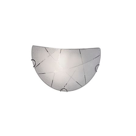 applique da parete trio sandrina 40w e27 bianco [201200100]