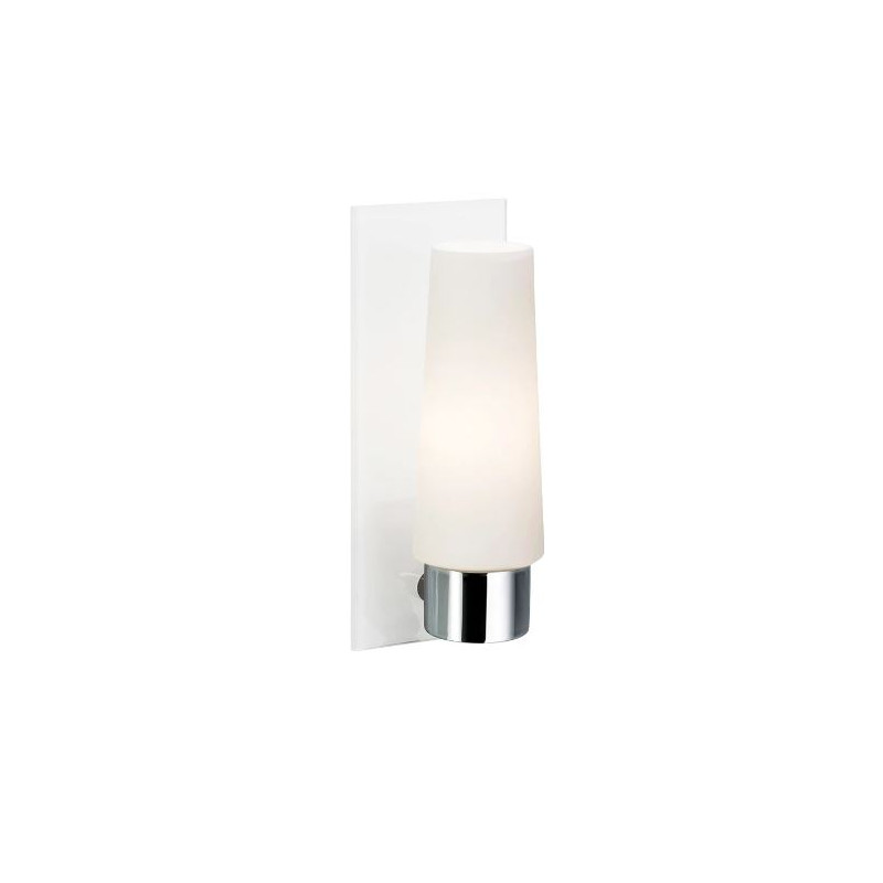 applique da parete markslojd brastad e14 40w ip44 bianco [107613]