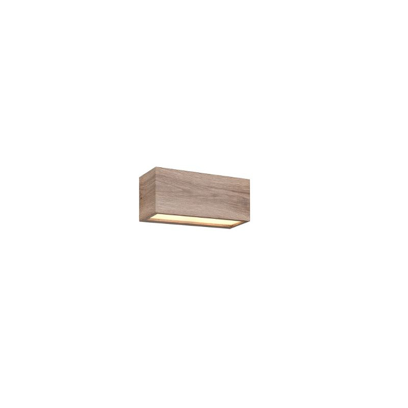 applique da parete trio mayenne 10w 2xe14 legno [218560235]
