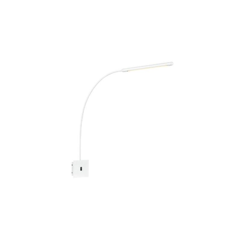 applique da parete markslojd antenna led 6w 400lm ip20 bianco [107313]