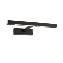 applique da parete markslojd neptunus led 6w ip44 classe f nero [107910]