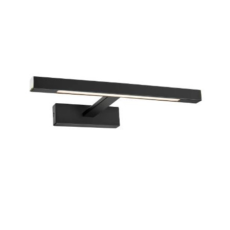 applique da parete markslojd neptunus led 6w ip44 classe f nero [107910]