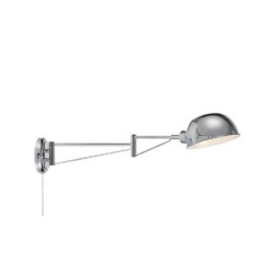 applique da parete markslojd portland e27 40w ip20 cromo [108623]