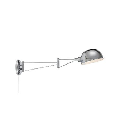 applique da parete markslojd portland e27 40w ip20 cromo [108623]