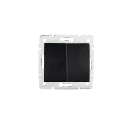 interruttore tapparelle kanlux logi bianco-nero [33626]