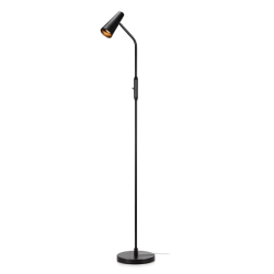 lampada da terra a led markslojd crest gu10 ip20 7w 230v nera [108206]