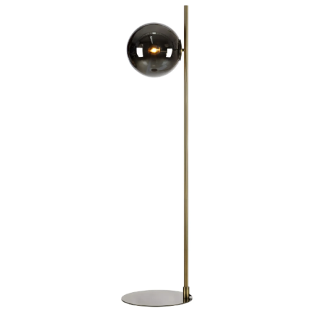 lampada da terra led markslojd dione e14 ip20 40w 230v antica/fumo