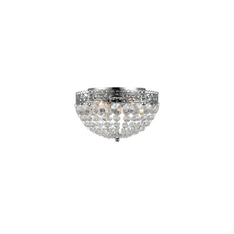 plafoniera markslojd saxholm 2xe14 40w ip21 cromo [106062]