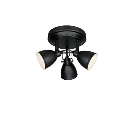 plafoniera markslojd fjallbacka 3xe14 40w ip20 nero [105815]