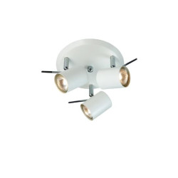 plafoniera markslojd hyssna 3xgu10 35w ip20 3000k ip20 classe f bianco