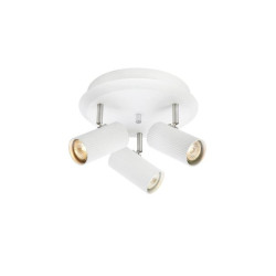 plafoniera markslojd costilla 3xgu10 7w ip20 bianco [108464]
