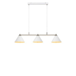 plafoniera markslojd klint 3xe14 40w ip20 bianco [108075]