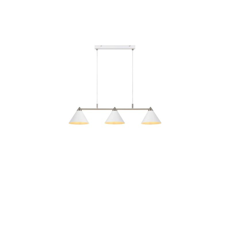 plafoniera markslojd klint 3xe14 40w ip20 bianco [108075]