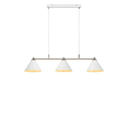 plafoniera markslojd klint 3xe14 40w ip20 bianco [108075]