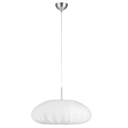 lampada da soffitto a led markslojd mist e27 ip20 25w 230v bianca
