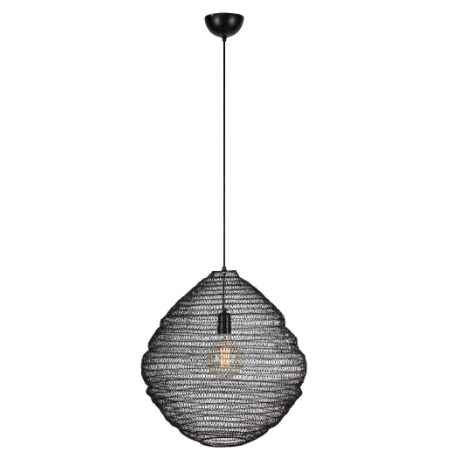 lampada da soffitto a led markslojd tazza e27 ip20 40w 230v nera