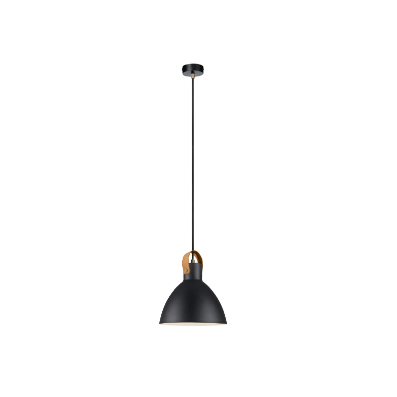 lampada da soffitto a led markslojd eagle e27 ip20 60w 22cm nera