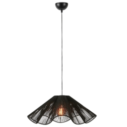 lampada da soffitto a led markslojd nami e27 ip20 40w 230v nera [108682]