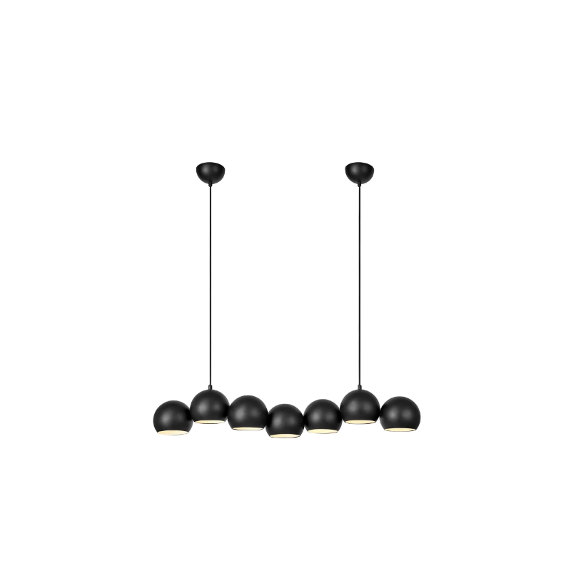 lampada da soffitto markslojd cupolo e14 ip20 40w 230v nera [108860]