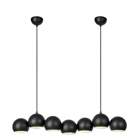 lampada da soffitto markslojd cupolo e14 ip20 40w 230v nera [108860]