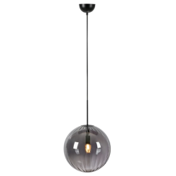 lampada da soffitto markslojd fengari e14 ip20 230v 40w fumo/nero