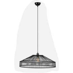 lampada da soffitto markslojd tapa e27 ip20 40w 230v nera [108782]