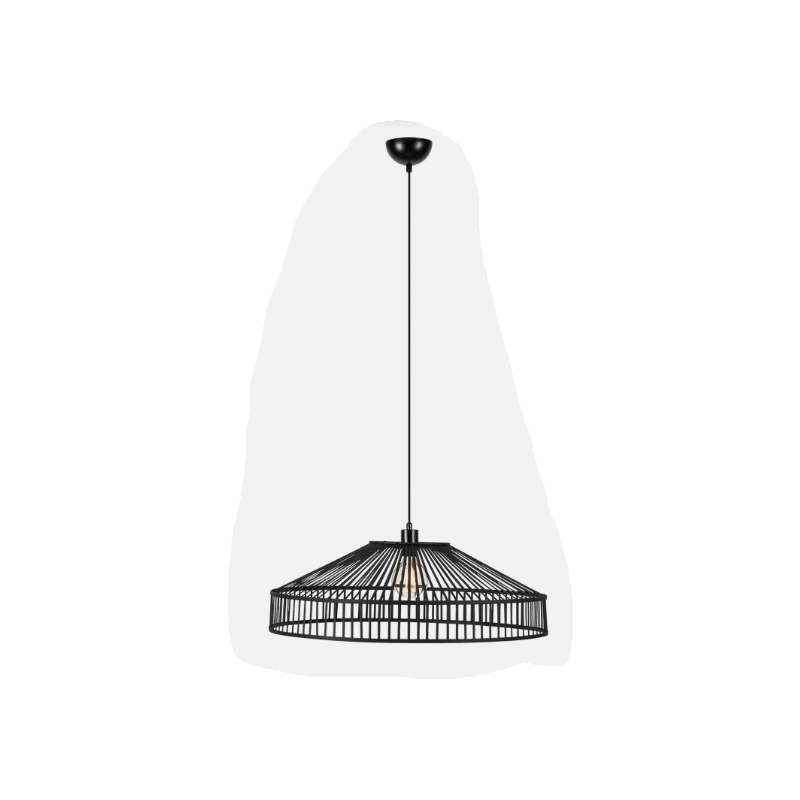 lampada da soffitto markslojd tapa e27 ip20 40w 230v nera [108782]