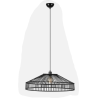 lampada da soffitto markslojd tapa e27 ip20 40w 230v nera [108782]