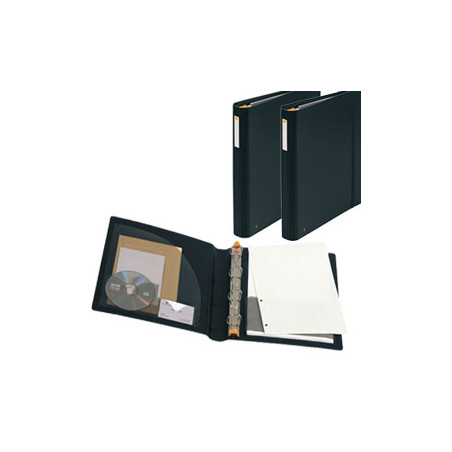 Raccoglitore ad anelli exacompta 4 anelli diamento 30mm a4 in ppl