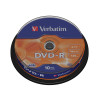 confezione dvd-r verbatim 4,7gb 16x 10pcs [43523/10]