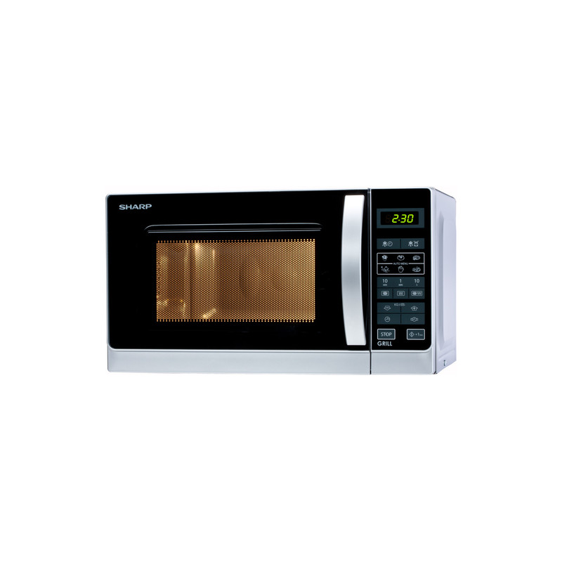 microonde sharp con gril r642inw - silver [r642in]