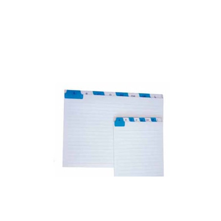 Schede schedario edipro rubrica a-z verticale 24x17cm e3659 [e3659]