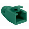 copriconnettore intellinet per plug rj45 cat.6 8mm verde