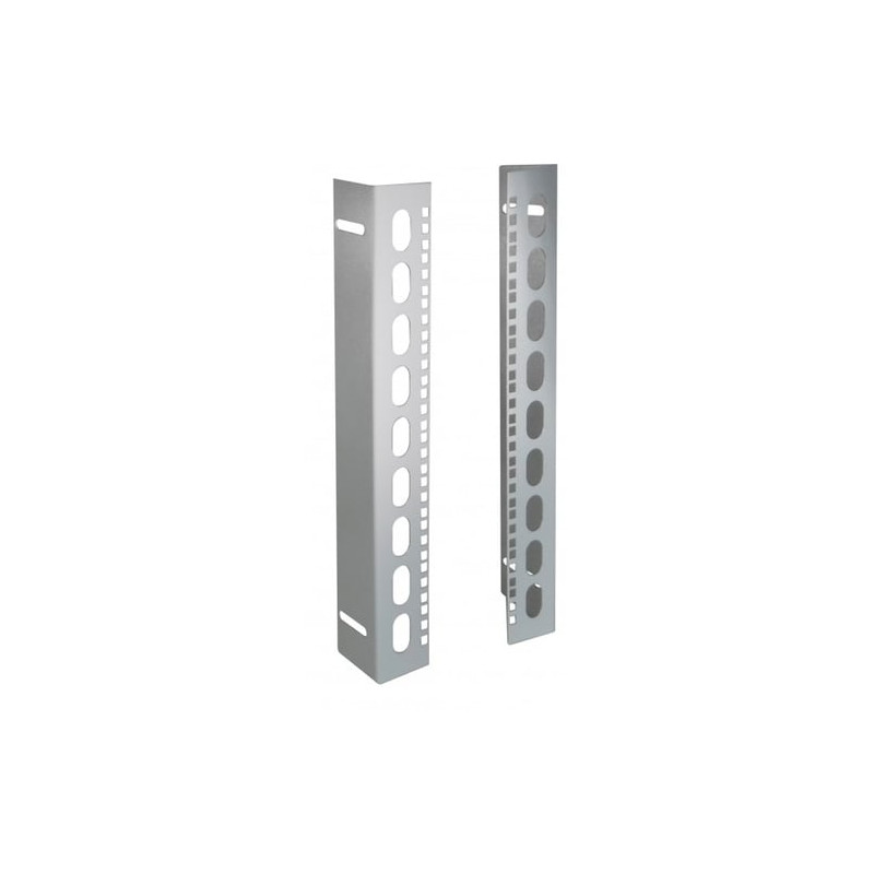 coppia montanti techly per armadi rack 19" 13 unita' ip65