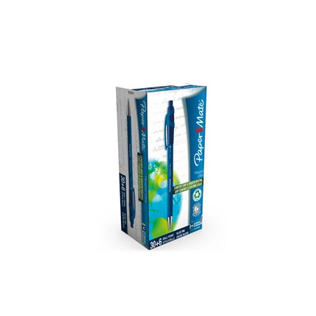 special pack 30+ 6 penna sfera flexgrip ultra stick blu 1.0 papermate