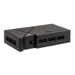 hub usb silverstone sst-lsb01 rgb-led + 2x strisce led nero