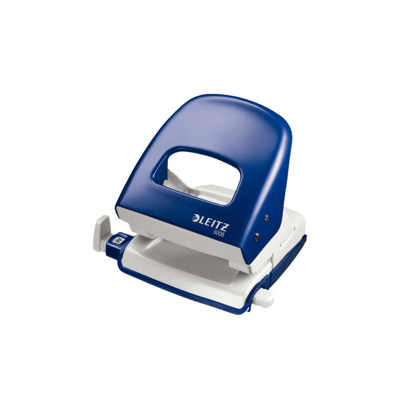 perforatore leitz nexxt 50080035 30fogli blu/bianco