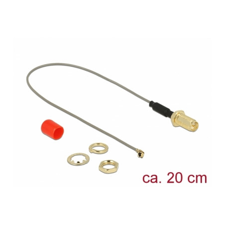 cavo antenna delock hf rp-sma 0.2m [89831]