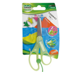 Forbici lebez snippy 13 cm punta tonda colori assortiti art.4445b