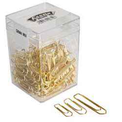 Clips leone 125gr gran mix ottonati assortiti [fob125gmix]