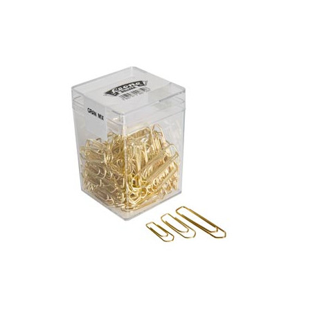Clips leone 125gr gran mix ottonati assortiti [fob125gmix]