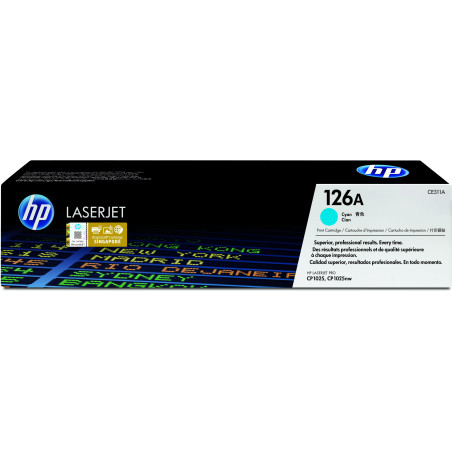 toner hp 126a ciano [ce311a]
