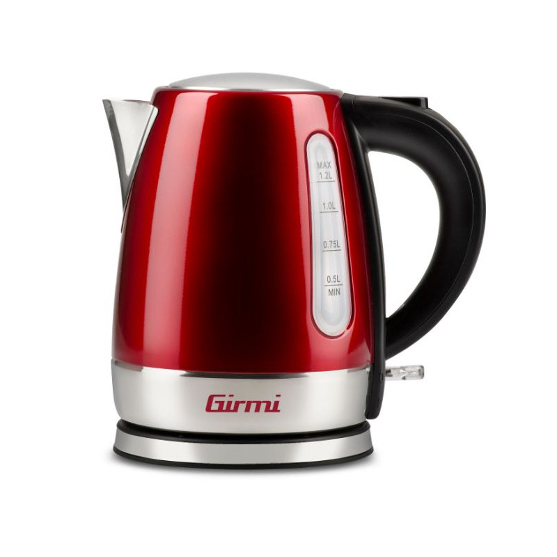 bollitore elettrico girmi bl32 1.2l rosso