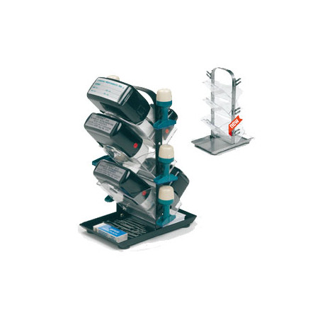 Portatimbri turikan fishbone 6 + 6 posti nero turikan [7200]