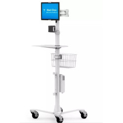 carello informatico compulocks per tablet bianco [mcrstdexw]