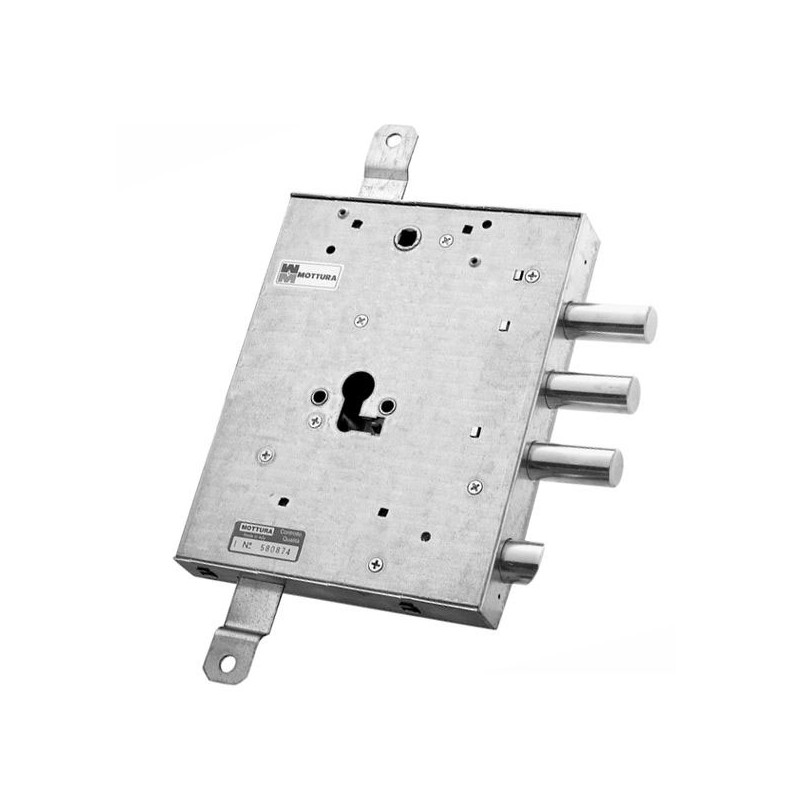 serratura mottura per porte blindate 3 pistoni 206x162x30mm [898571grsq]